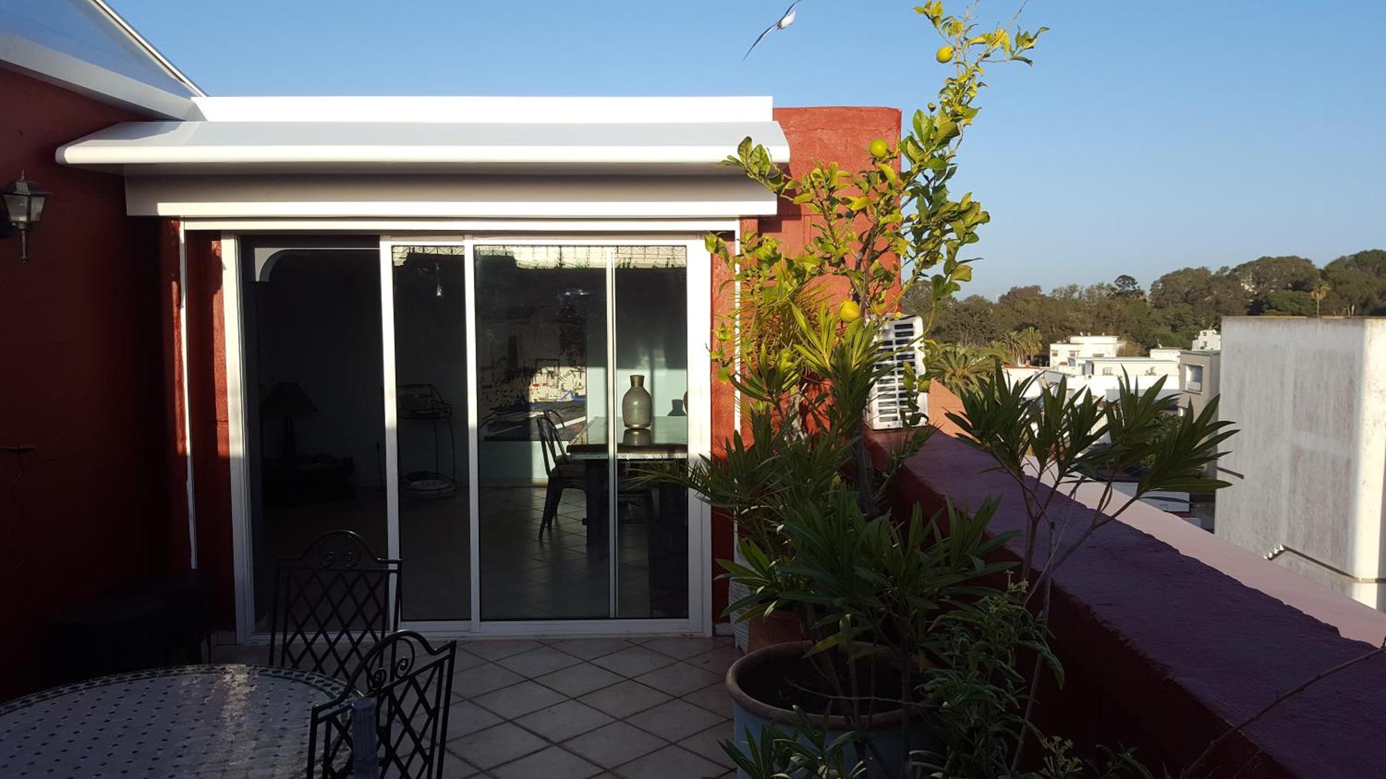 Appartement Agreable Avec 2 Tres Belles Terrasses Au Coeur De Rabat Exterior foto